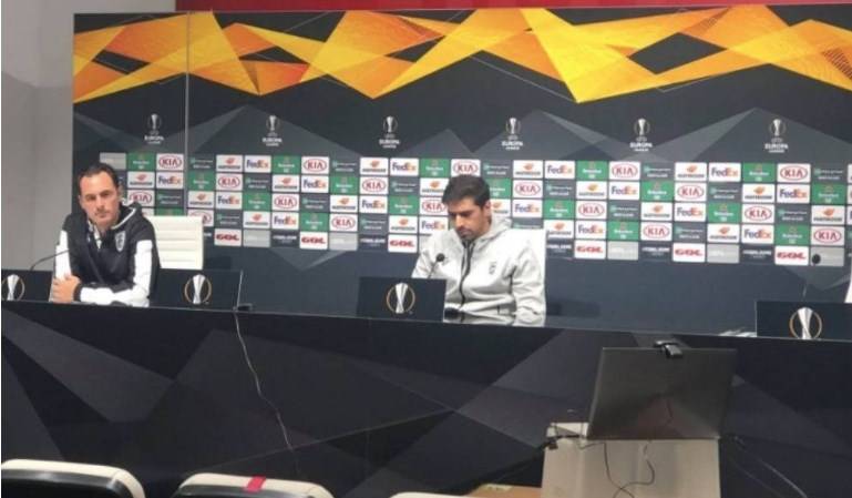 Φερέιρα : “Παιχνίδι υψηλής έντασης, έχουμε πίστη για την νίκη”