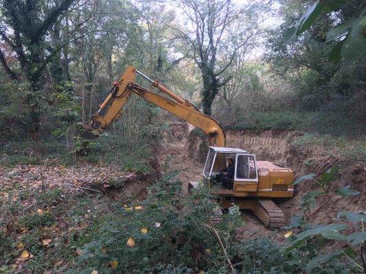 Ολοκληρώνονται τα έργα αντιπλημμυρικής προστασίας στην Κοινότητα Πλαγιαρίου