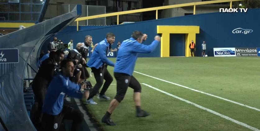 Ο έξαλλος πανηγυρισμός του Γκαρσία στο γκολ του Νινούα! (ΒΙΝΤΕΟ)