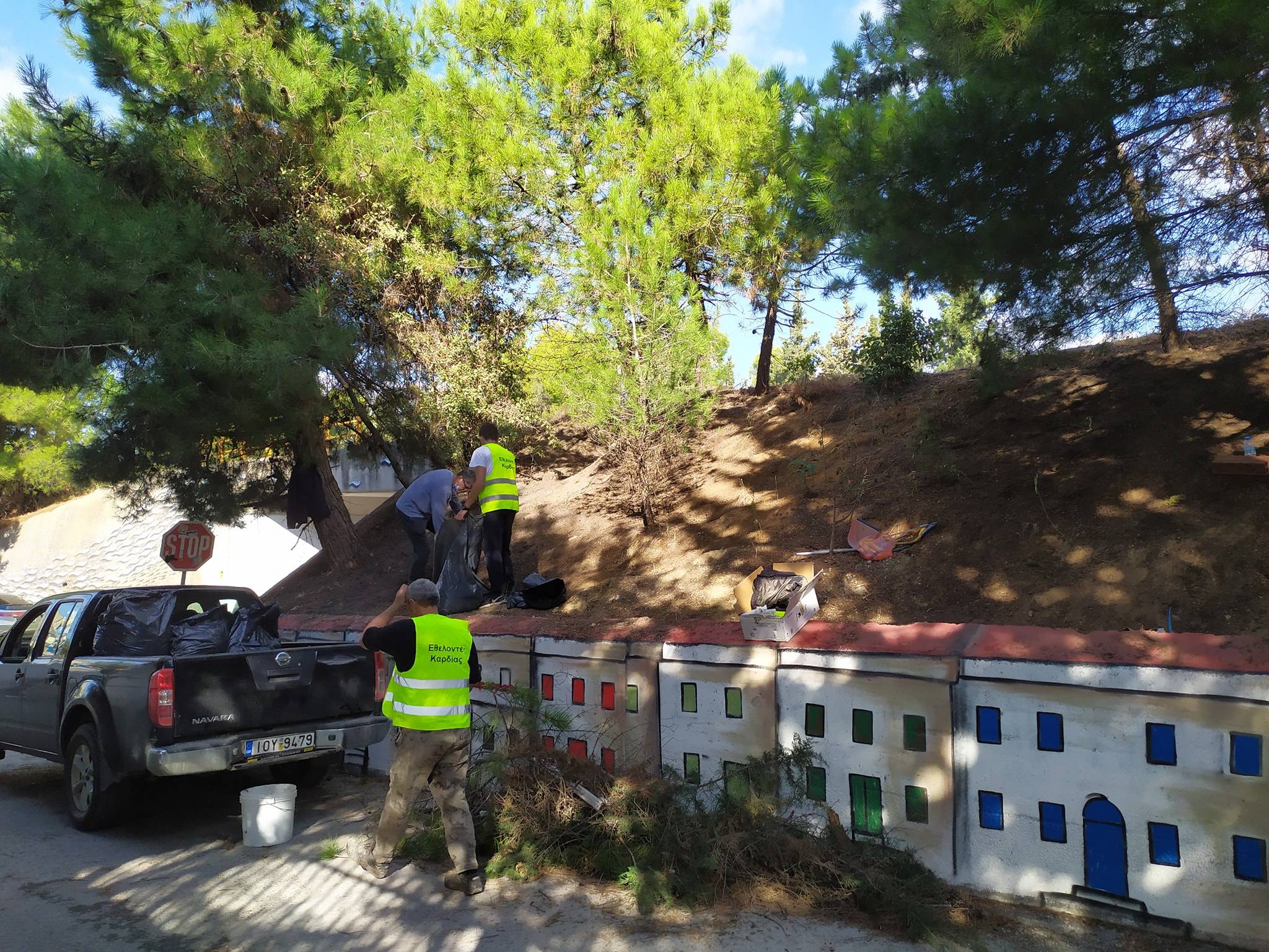 Δράση καθαρισμού από τους εθελοντές της Καρδίας
