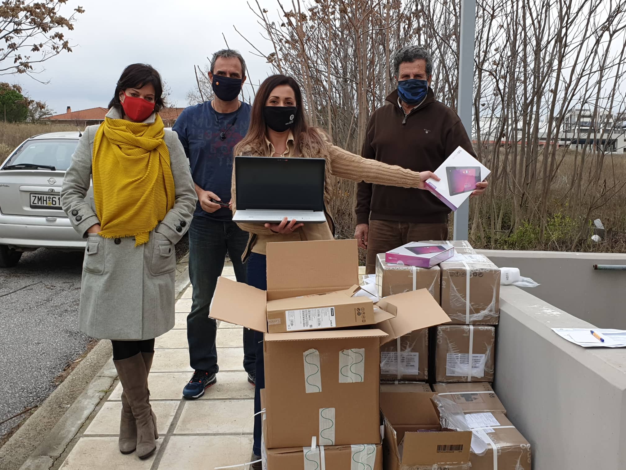 Άλλα 200 τάμπλετ παραχωρεί σε μαθητές δημοτικών σχολείων ο δήμος Θέρμης.