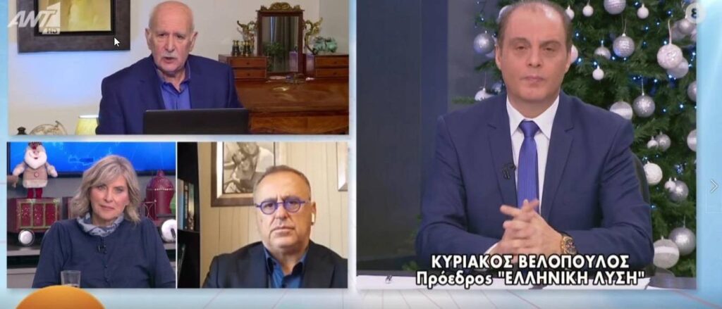 BINTEO – H συνέντευξη του Κυριάκου Βελόπουλου στον ΑΝΤ1