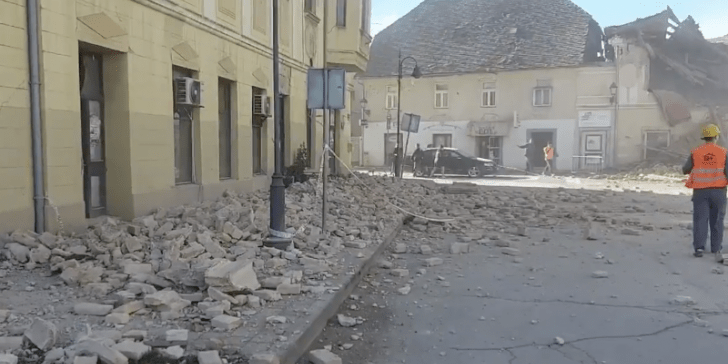 Σεισμός – Κροατία: Εικόνες χάους, πέντε νεκροί.