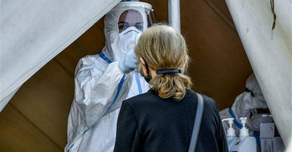 Η γεωγραφική κατανομή των κρουσμάτων.