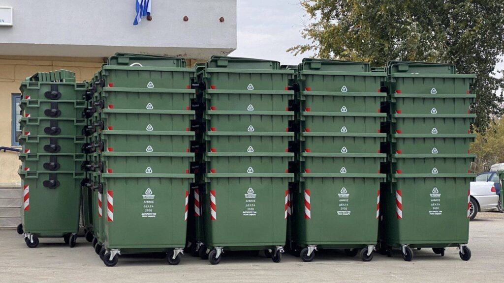 Θεσσαλονίκη: 300 νέοι κάδοι απορριμμάτων στο δήμο Δέλτα