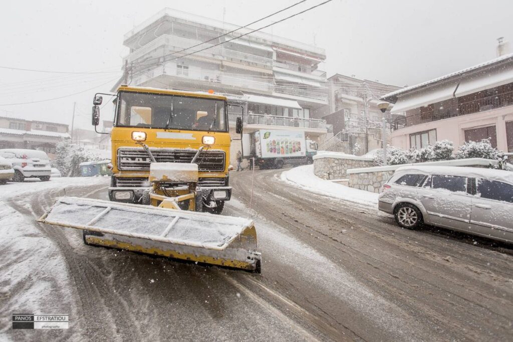Ωραιόκαστρο: Κλείνει το βράδυ ο δρόμος για Μελισσοχώρι, υπό τον φόβο παγετού.