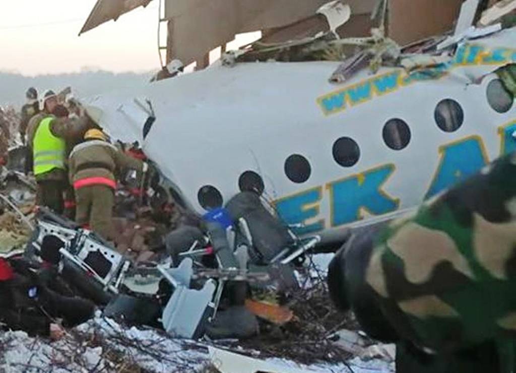 Συντριβή αεροσκάφους στο Καζακστάν