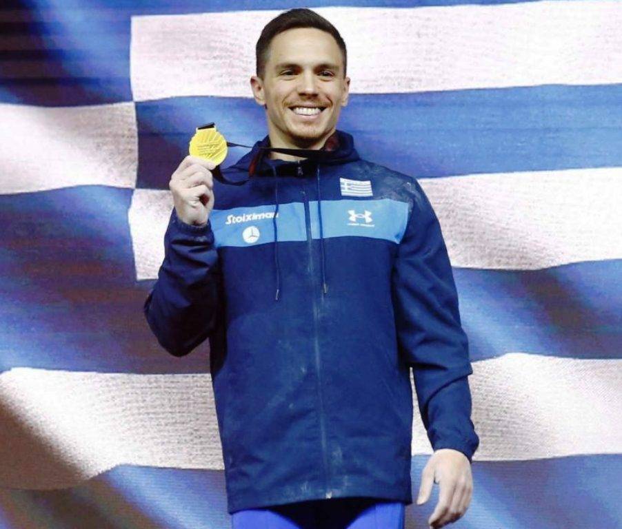 5ο χρυσό μετάλλιο στην καριέρα του στους κρίκους στο Ευρωπαϊκό πρωτάθλημα για τον Λευτέρη Πετρούνια