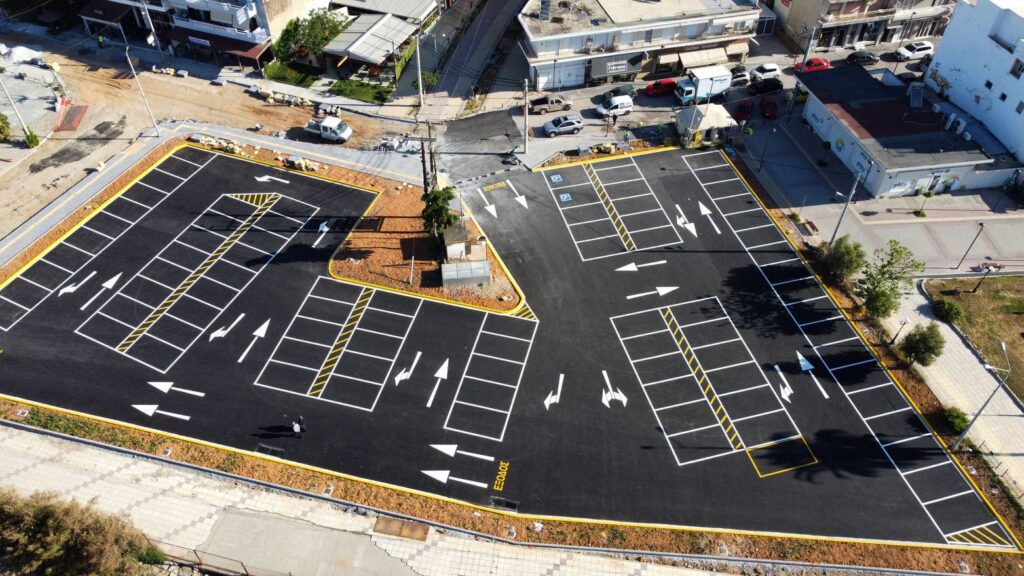 Χαλκιδική: «Ανοίγει» το νέο πάρκινγκ στην οδό Κύπρου στα Ν. Μουδανιά (ΦΩΤΟ)