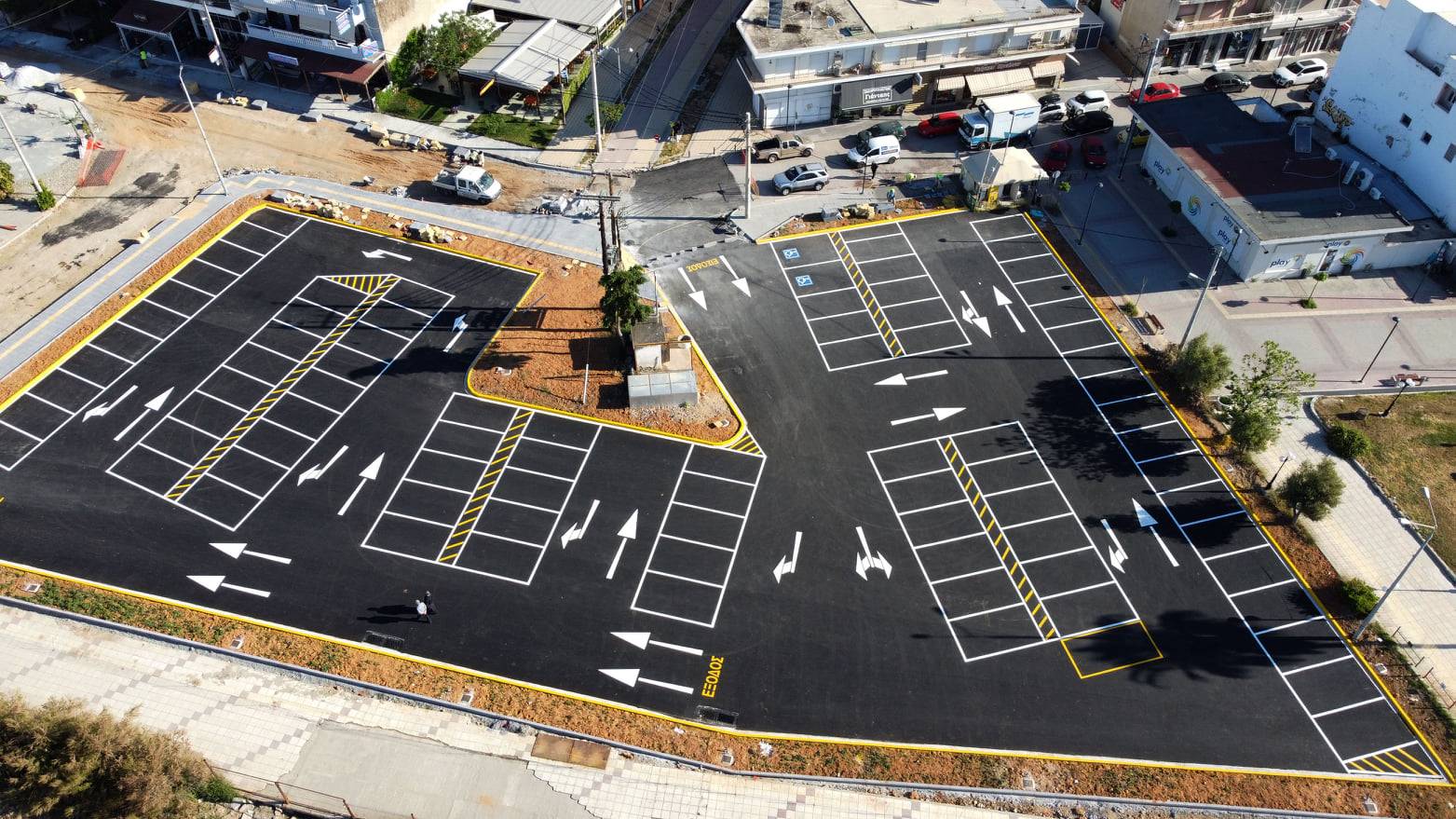 Χαλκιδική: «Ανοίγει» το νέο πάρκινγκ στην οδό Κύπρου στα Ν. Μουδανιά (ΦΩΤΟ)