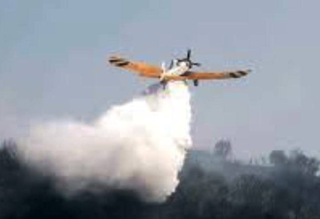 Πυρκαγιά σε δασική έκταση στην Κομοτηνή