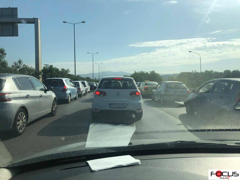 Ιδιαιτέρα αυξημένη και με δυσκολία η κίνηση των οχημάτων προς Χαλκιδική