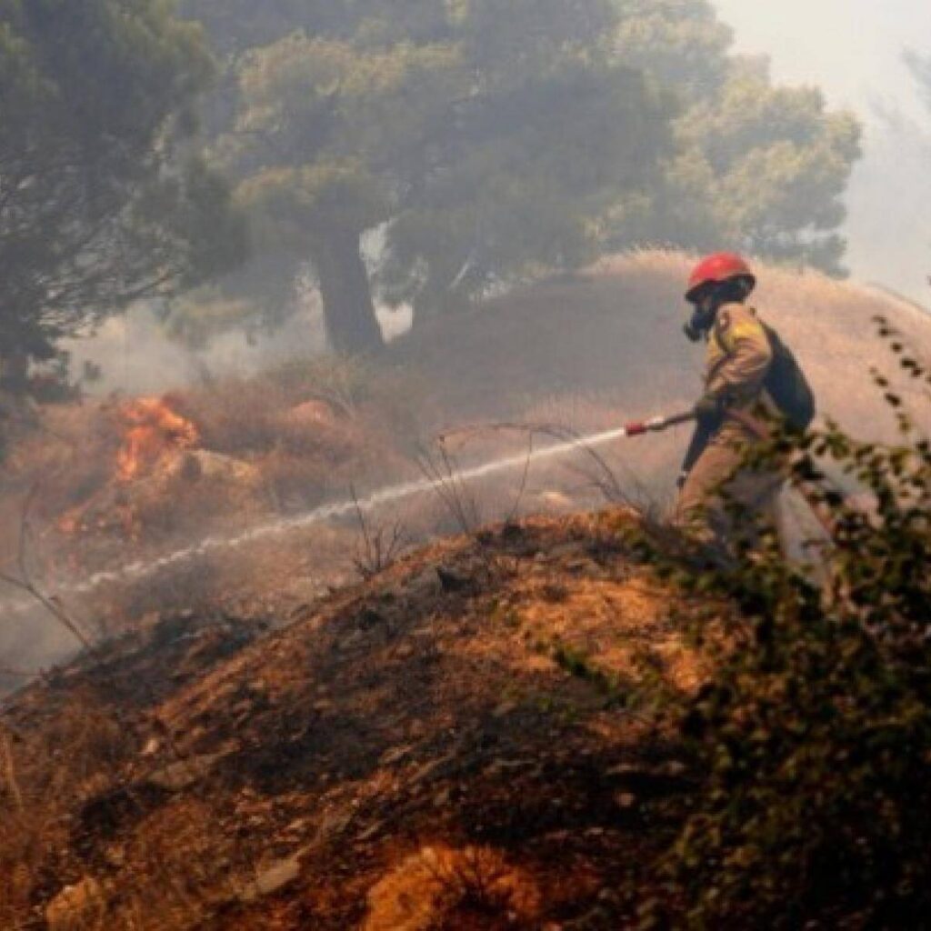 Τεράστιο μέτωπο φωτιάς στο Παλαιοχώρι – Εγκαταλείπουν οι κάτοικοι