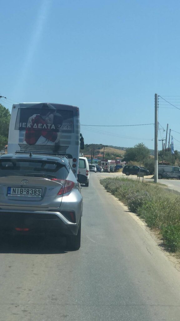 Μποτιλιάρισμα χιλιομέτρων στην γέφυρα της Ποτίδαιας με μέτωπο Θεσσαλονίκη-Κυκλοφοριακό έμφραγμα και προς Νικήτη