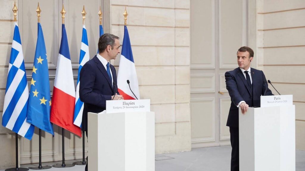 Live οι δηλώσεις Μητσοτάκη – Μακρόν για τις φρεγάτες και την αμυντική συμφωνία