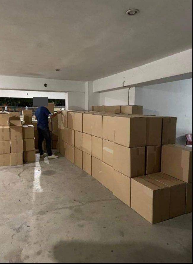 Θεσσαλονίκη Καλοχώρι: Βρέθηκαν και κατασχέθηκαν μεγάλες ποσότητες λαθραίων τσιγάρων