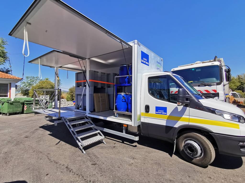 Δήμος Παύλου Μελά: Το Κινητό Πράσινο Σημείο στην πλατεία Άνω Ηλιούπολης το Σάββατο 20 Νοεμβρίου