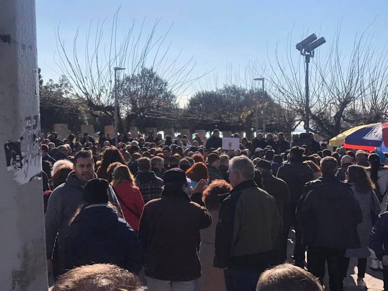 Νέα συγκέντρωση κατα της υποχρεωτικότητας του εμβολιασμού στη Θεσσαλονίκη