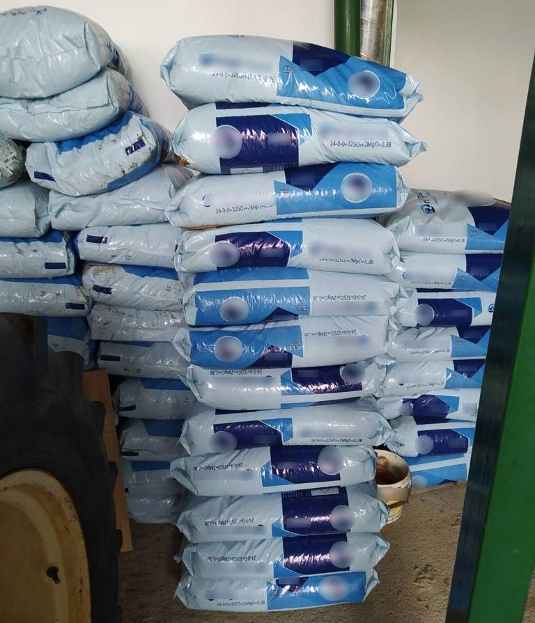 Έκλεψαν πάνω από 26 τόνους λιπασμάτων από Κιλκίς και Θεσσαλονίκη