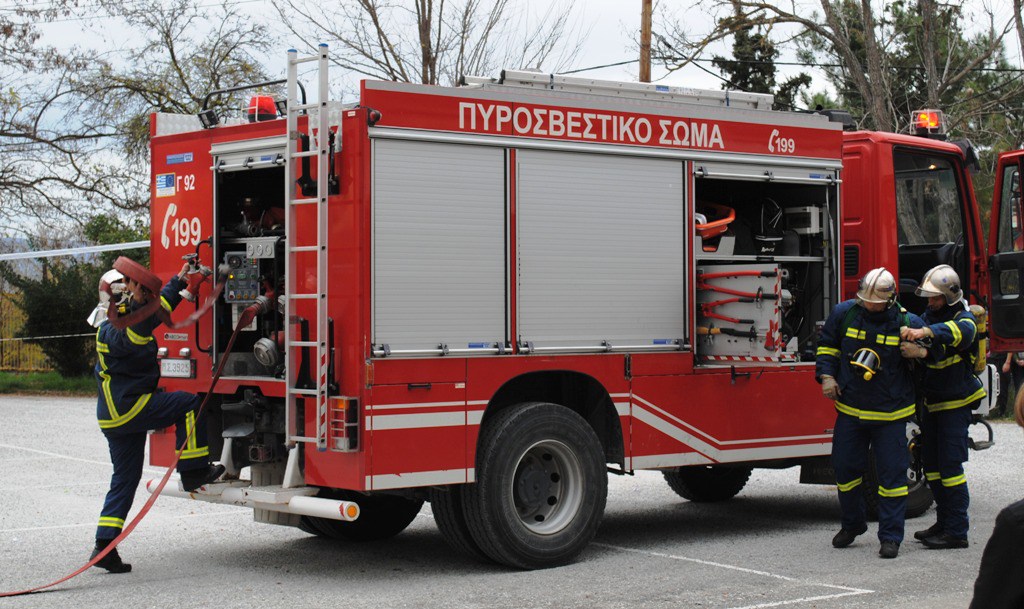 Θεσσαλονίκη: Φωτιά σε μονοκατοικία στα Κύμινα