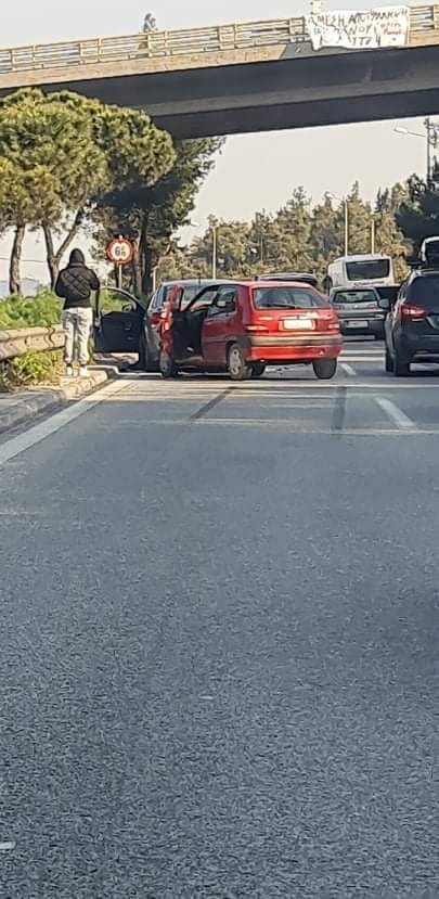 Μποτιλιάρισμα στον Περιφερειακό Θεσσαλονίκης στο ρεύμα προς δυτικά