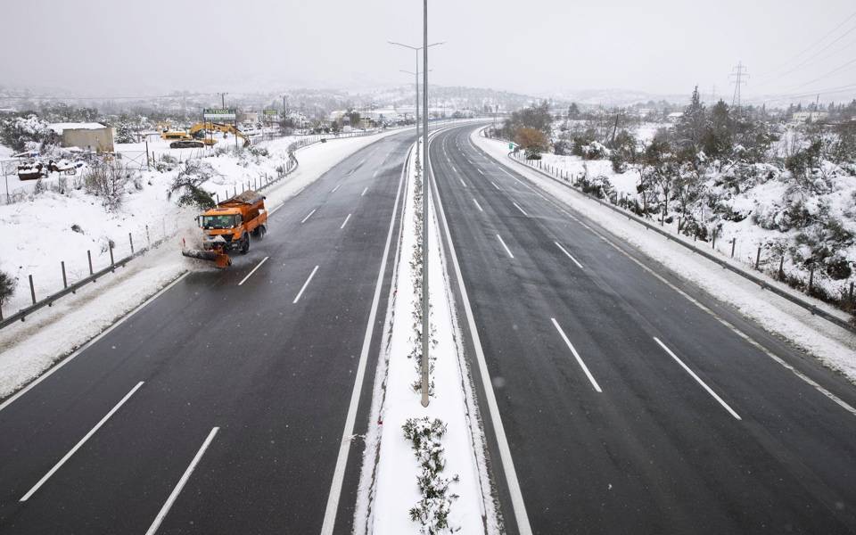 Άρση απαγόρευσης κυκλοφορίας φορτηγών στην Εθνική Οδό