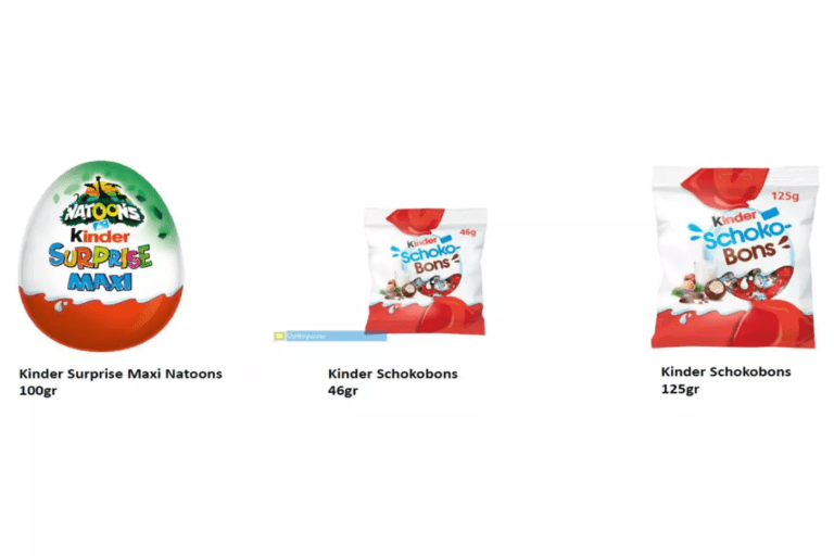 Ανακαλούνται προϊόντα Kinder στην Ελλάδα λόγω πιθανής σαλμονέλας