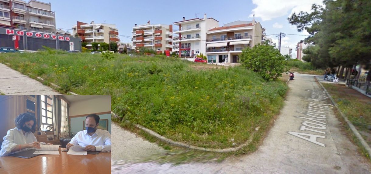 Ξεκινάει το πάρκο Αιγυπτιάδη στην επέκταση της Καλαμαριάς