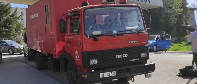 Γιαννιτσά: Πυρκαγιά σε συνεργείο αυτοκινήτων