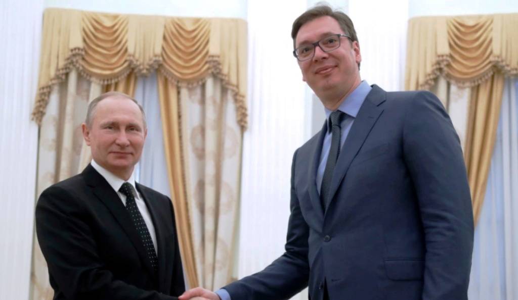 Πούτιν και Βούτσιτς συμφώνησαν για τη συνέχιση του εφοδιασμού της Σερβίας με ρωσικό φυσικό αέριο