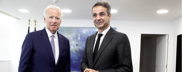 Σήμερα η συνάντηση Μητσοτάκη – Μπάιντεν