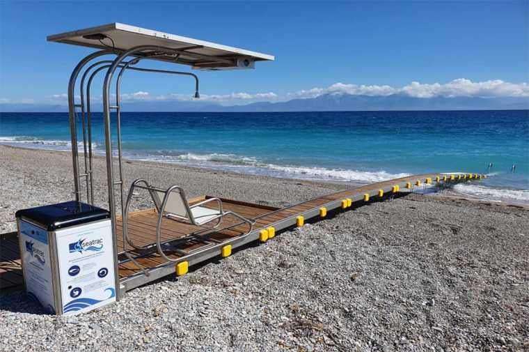 Χαλκιδική: Εξοπλισμός για πρόσβαση ΑμεΑ στις παραλίες του δήμου Πολυγύρου
