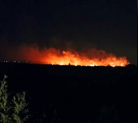 Φωτιά στην Πάρο: Καλύτερη η εικόνα