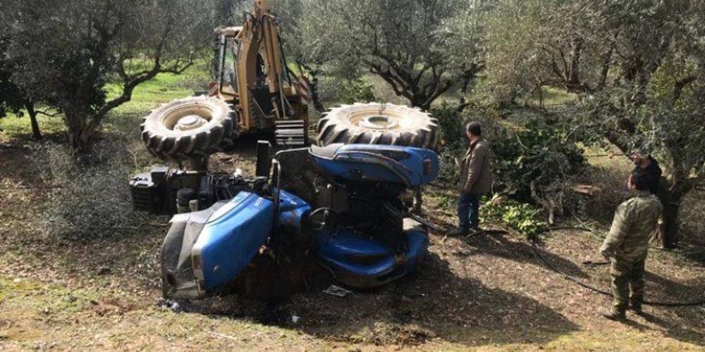 Λαμία: 50χρονος έχασε τη ζωή του όταν καταπλακώθηκε από το τρακτέρ του