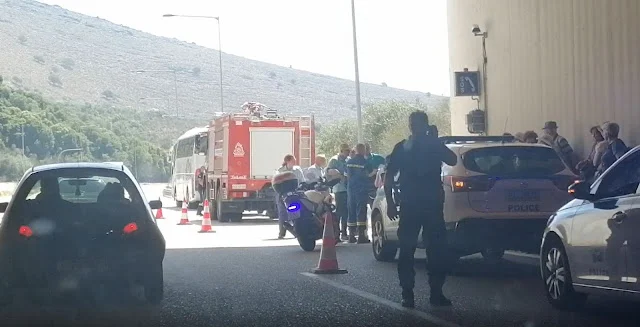 Ηγουμενίτσα: Φωτιά ξέσπασε σε τουριστικό λεωφορείο γεμάτο τουρίστες