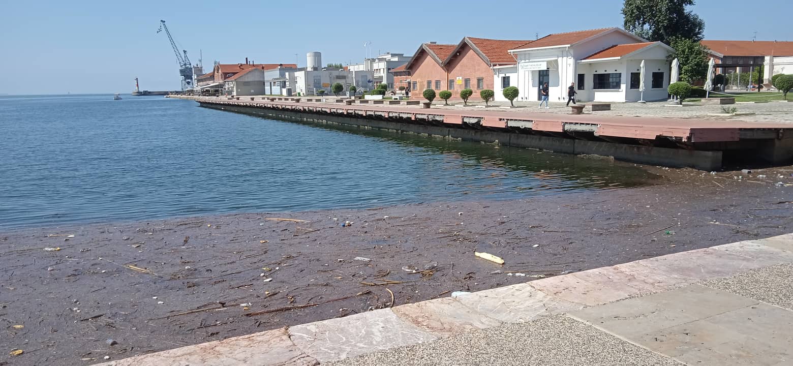 Θεσσαλονίκη: Γεμάτος σκουπίδια και πάλι ο Θερμαϊκός (ΦΩΤΟ-ΒΙΝΤΕΟ)