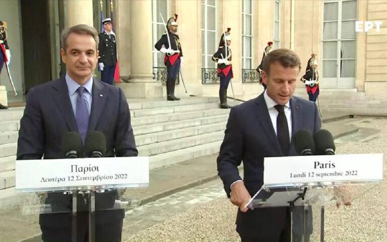 Εμανουέλ Μακρόν: Μήνυμα στήριξης προς την Ελλάδα