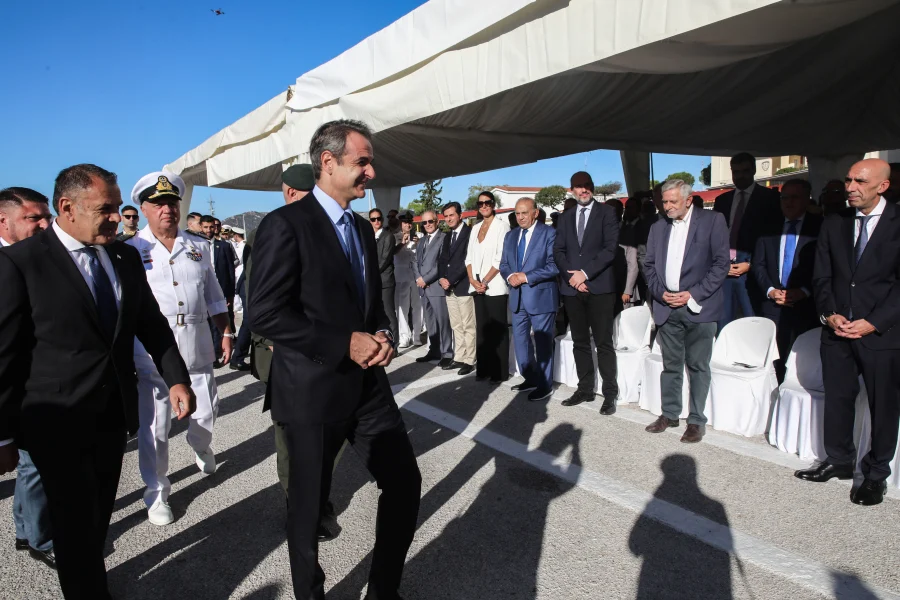 Κυριάκος Μητσοτάκης: «Τα σύνορά μας είναι γαλάζια και όχι γκρίζα