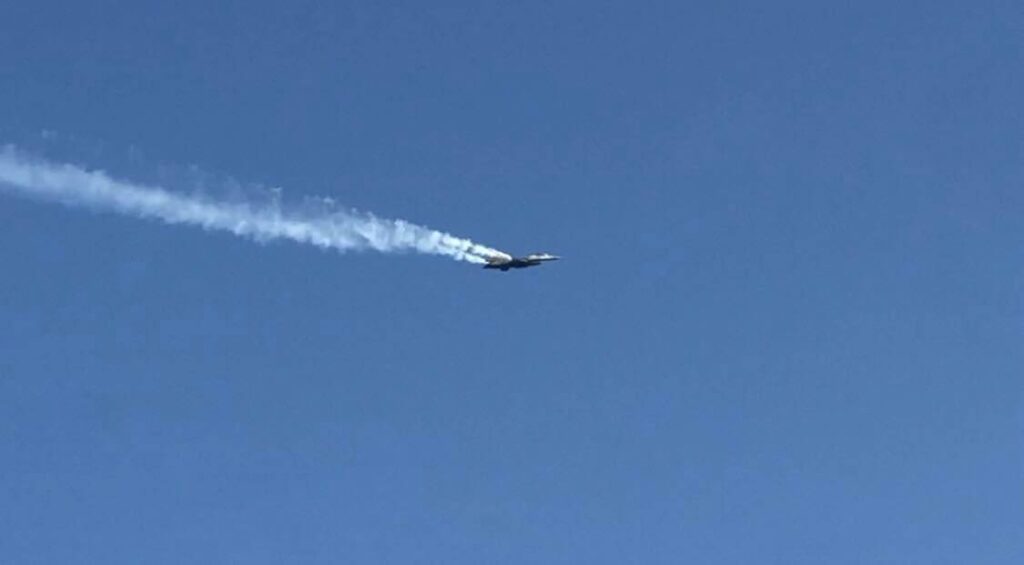ΒΙΝΤΕΟ- Θεσσαλονίκη: Δοκιμαστικές πτήσεις αεροσκαφών ενόψει της 28ης Οκτωβρίου
