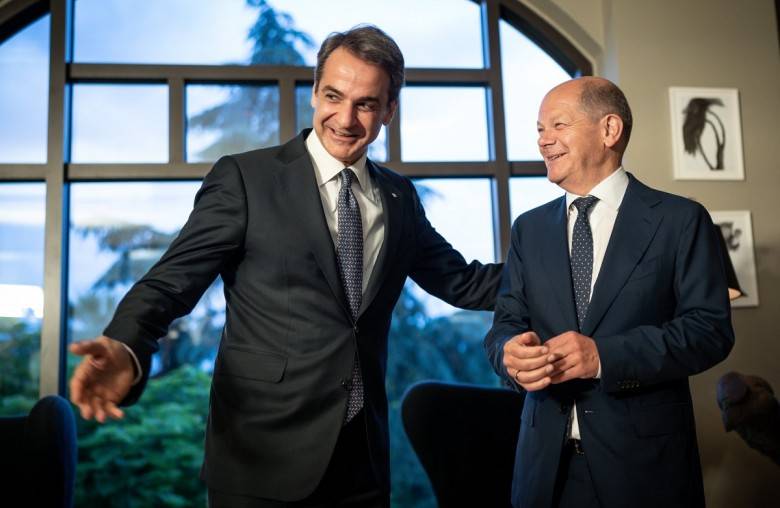 Διπλωματία και Οικονομία στην ατζέντα Σολτς- Μητσοτάκη