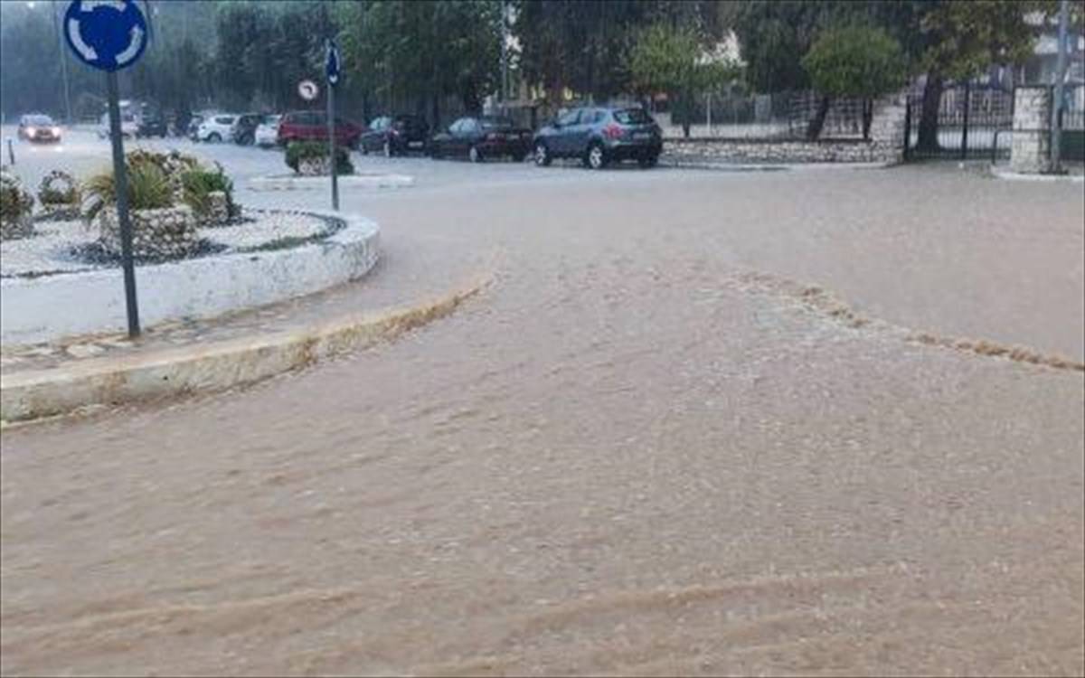 Πλημμύρες στα Σύβοτα Θεσπρωτίας