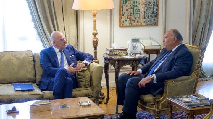 Ν. Δένδιας από Κάιρο: Η Τουρκία εκβιάζοντας τη Λιβύη προσπάθησε να δημιουργήσει ένα «νομικό τερατούργημα»