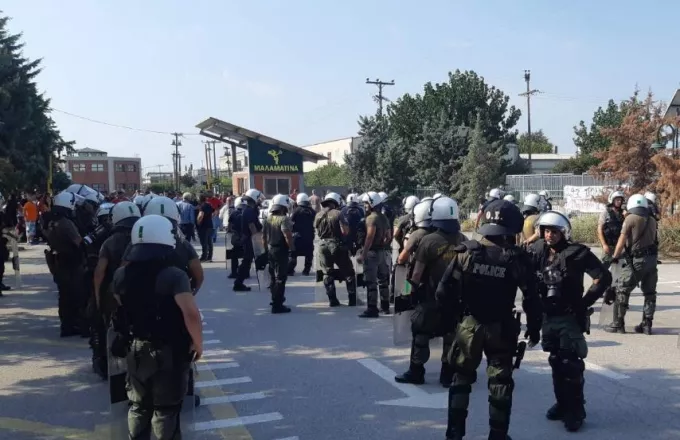 Θεσσαλονίκη: Νέα ένταση έξω από τη Μαλαματίνα
