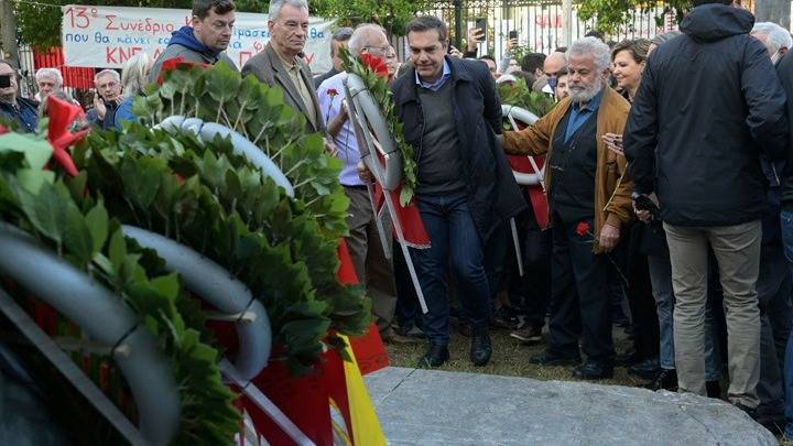 Αλ. Τσίπρας: Το μήνυμα της εξέγερσης του Νοέμβρη πιο επίκαιρο από ποτέ