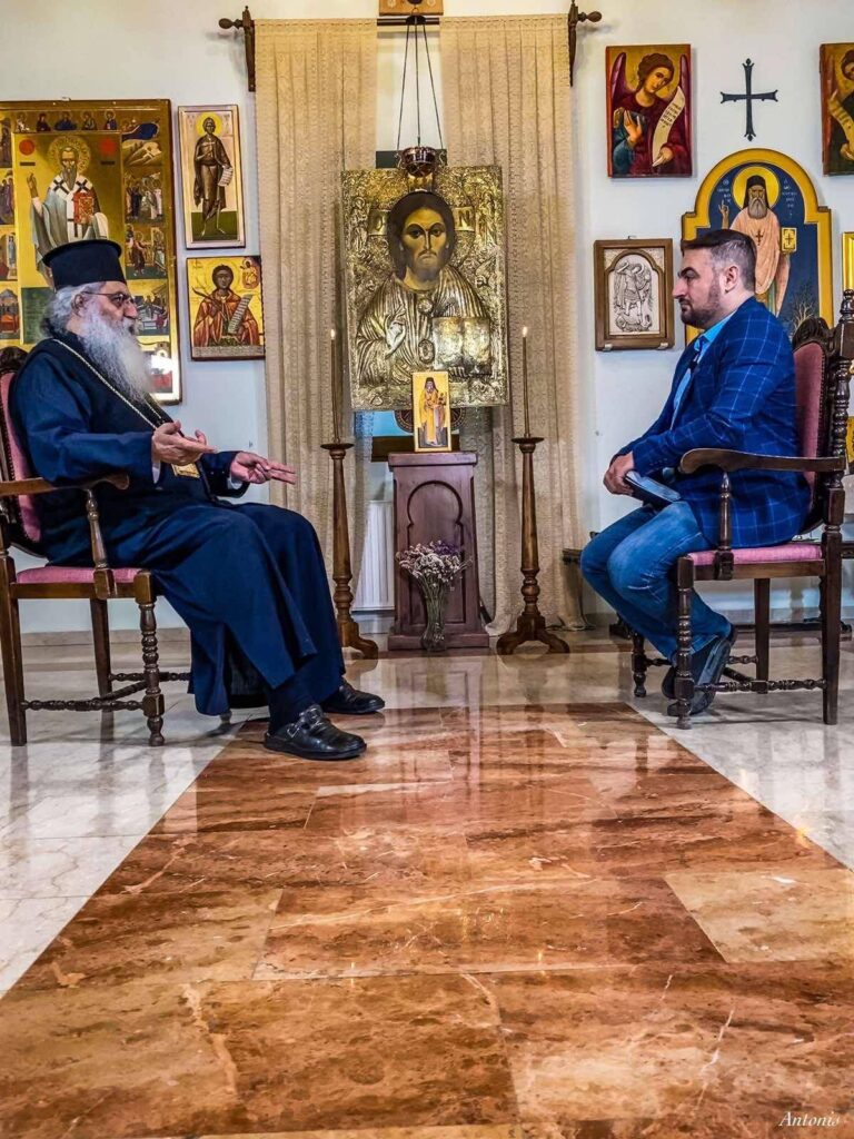 Ο Μητροπολίτης Μόρφου Νεόφυτος σε μια συνεντεύξη εφ όλης της ύλης