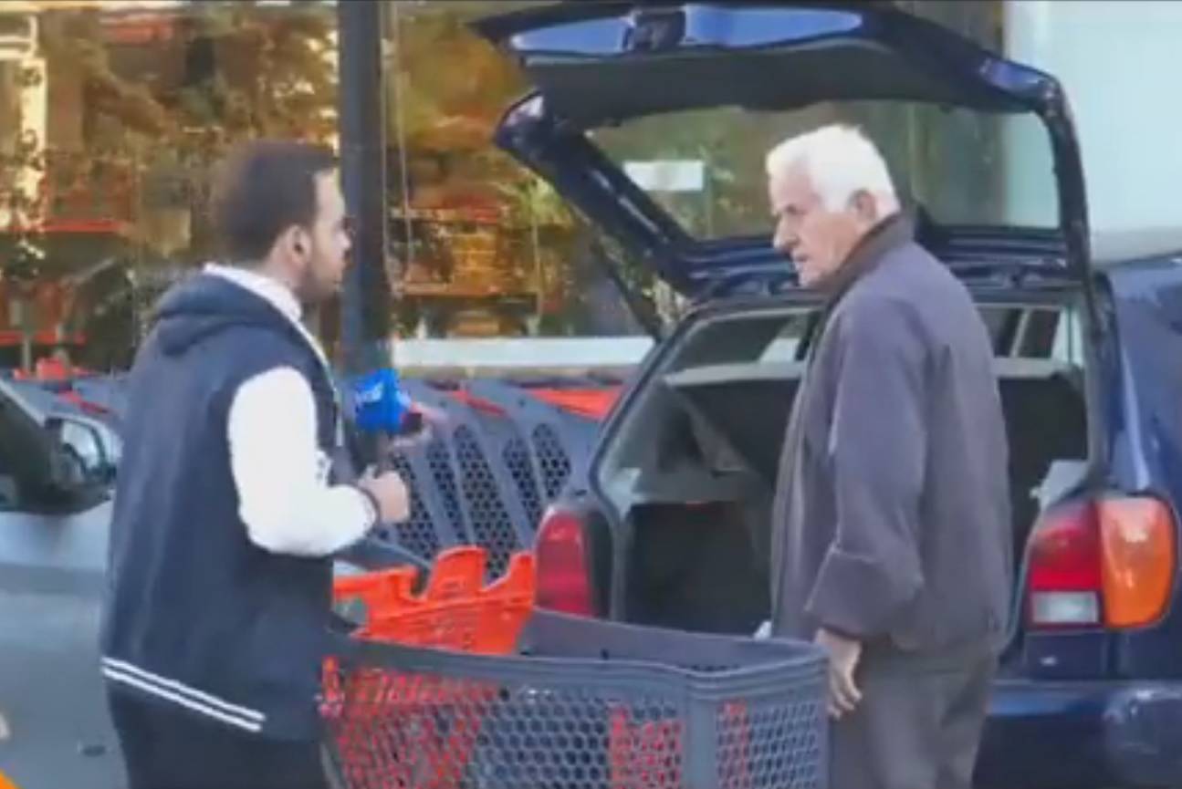 “Αρχ…ια καπαμά, καμία διαφορά”- Επική απάντηση ηλικιωμένου για τις τιμές στο «καλάθι του φτωχού» ΒΙΝΤΕΟ