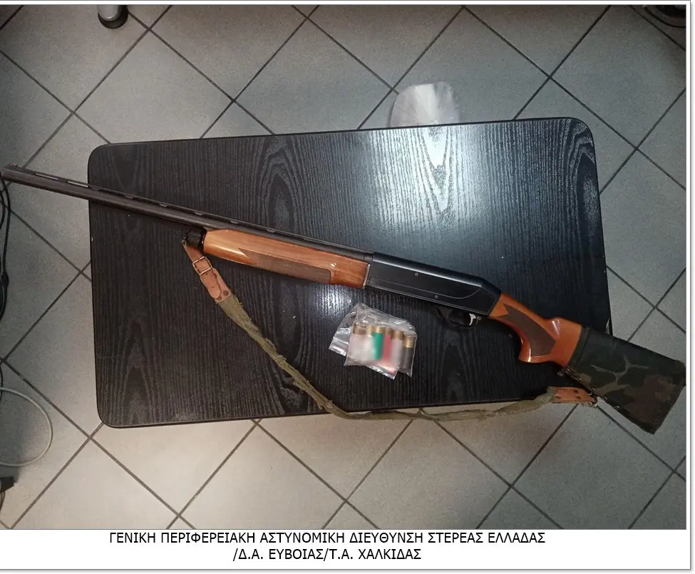 Εύβοια: Στα χέρια της ΕΛ.ΑΣ. ο άνδρας που πυροβόλησε κατά του ΑΤ Αλιβερίου