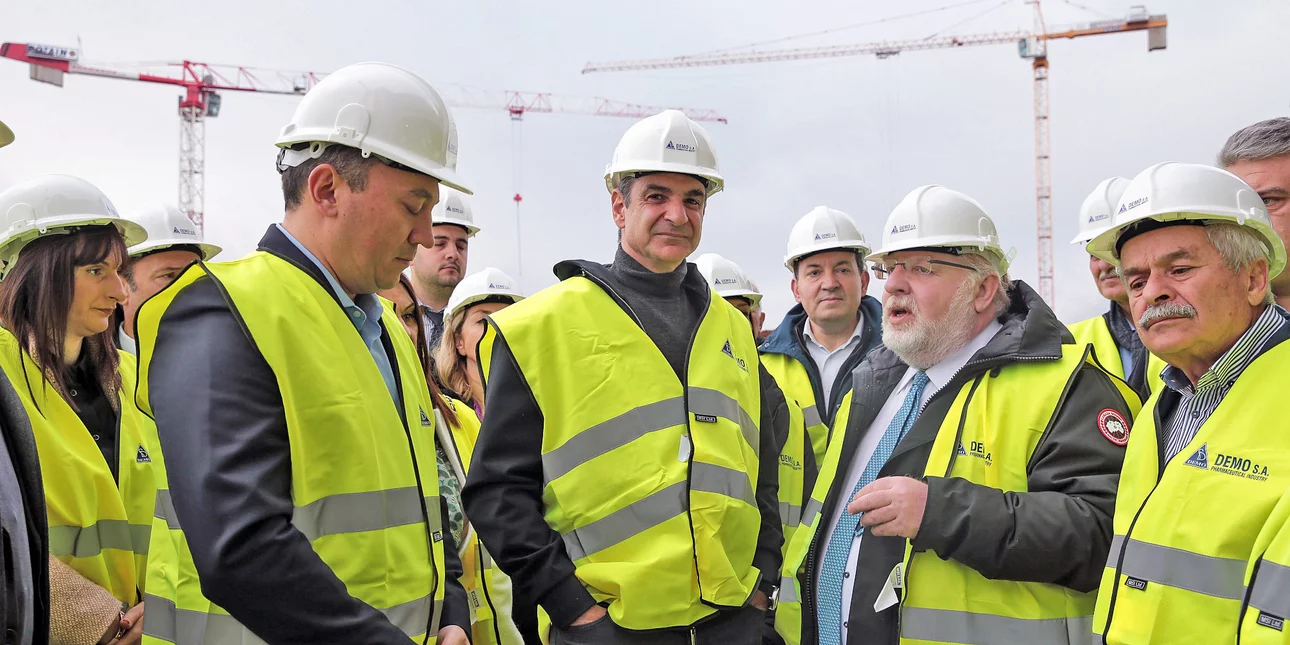 Μητσοτάκης από Τρίπολη: Δίνουμε έμφαση στη διασπορά των επενδύσεων σε όλη τη χώρα