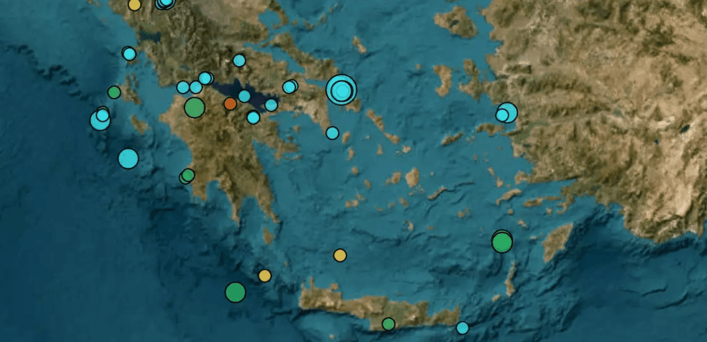 Εύβοια: Νέα σεισμική δόνηση πριν από λίγο-Έγινε αισθητή μέχρι την Αθήνα