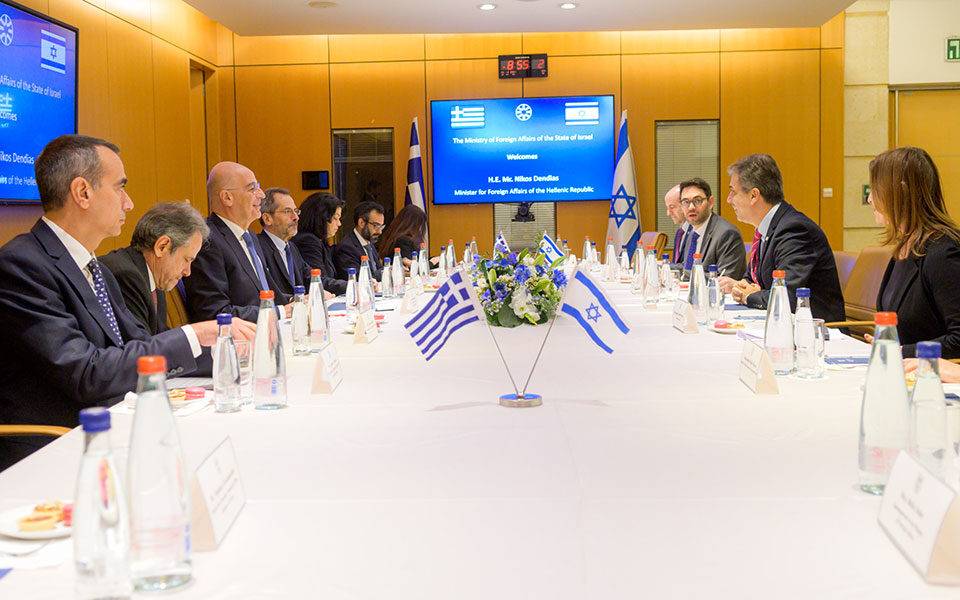 ΥΠΕΞ Ισραήλ σε Ν. Δένδια: Το Ισραήλ στηρίζει τα κυριαρχικά δικαιώματα και την εδαφική ακεραιότητα της Ελλάδας